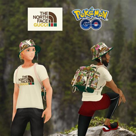 pokemon go gucci|pokemon go gucci north face.